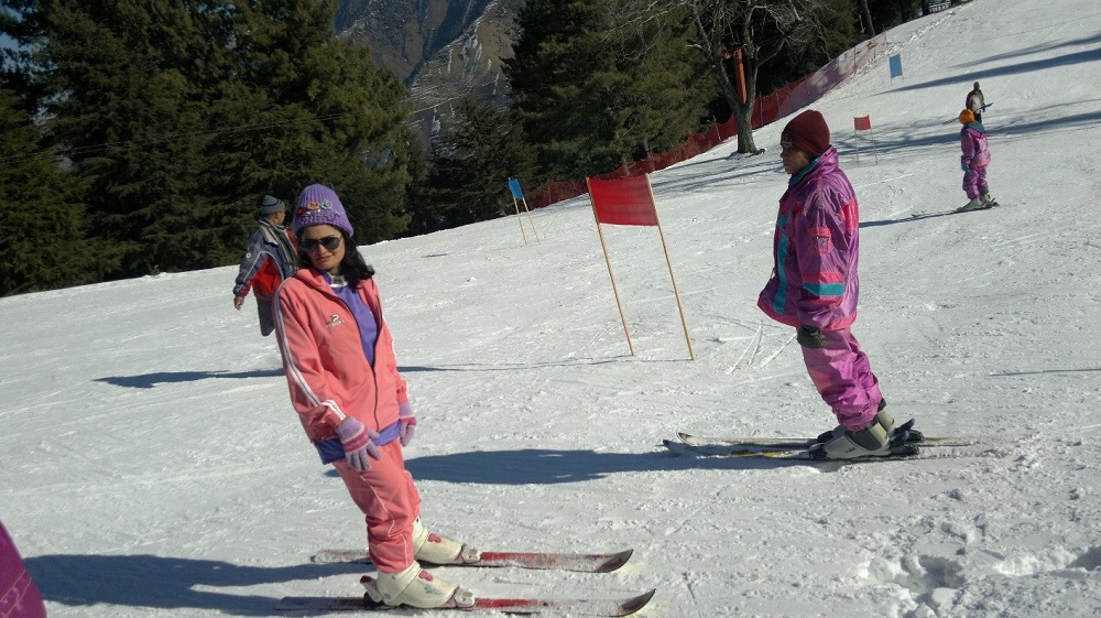 Sadia Khan Ski Women Compitition